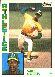 1984 Topps      493     Mike Norris